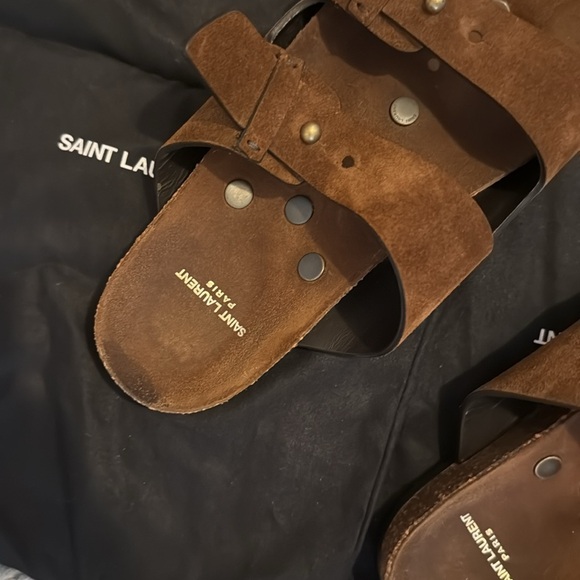 Saint Laurent Jimmy Sandals (Birkenstock style) - Picture 3 of 5